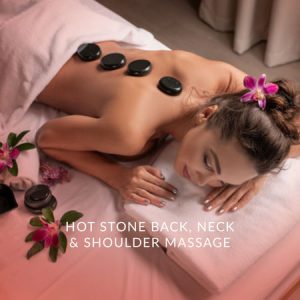 big-hot stone back_ neck _ shoulder massage 30mins