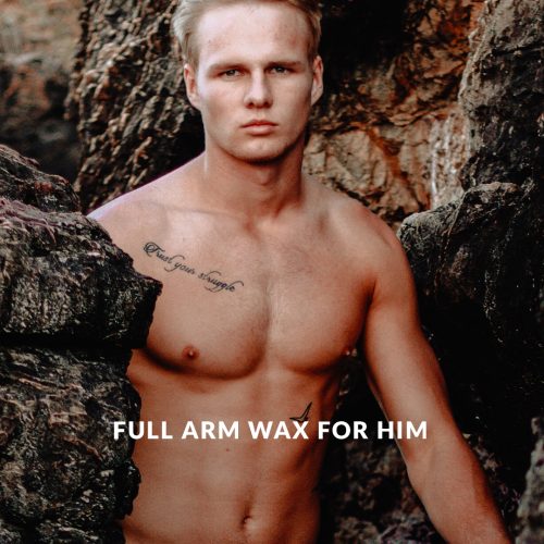 Full Arm Wax for him