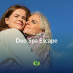 Summer Glow Duo Spa Escape for two at Natural Living Spa in Polokwane, featuring a warm stone massage and luxury QMS facial