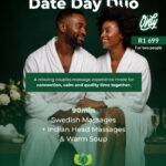 A relaxing couples massage experience made for connection, calm and quality time.