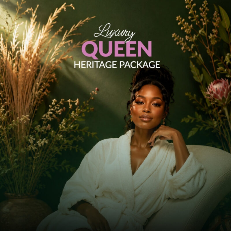 Woman enjoying Luxury Queen spa package at Natural Living Spa in Polokwane
