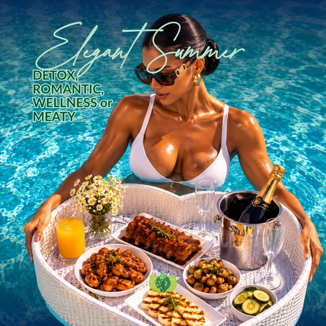 Elegant Summar Pool Tray